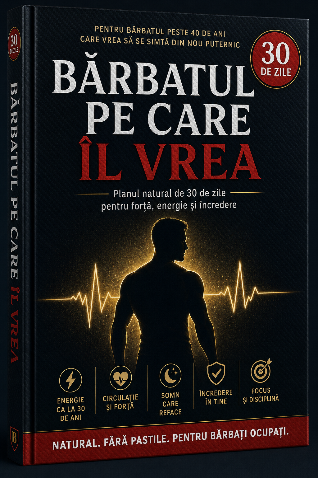 Bărbatul Pe Care Îl Vrea – coperta cărții