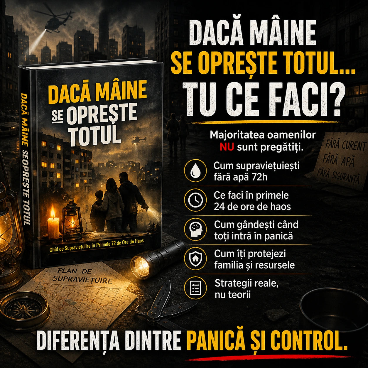 Dacă Mâine Se Oprește Totul – Manualul de Criză pentru Capul Familiei